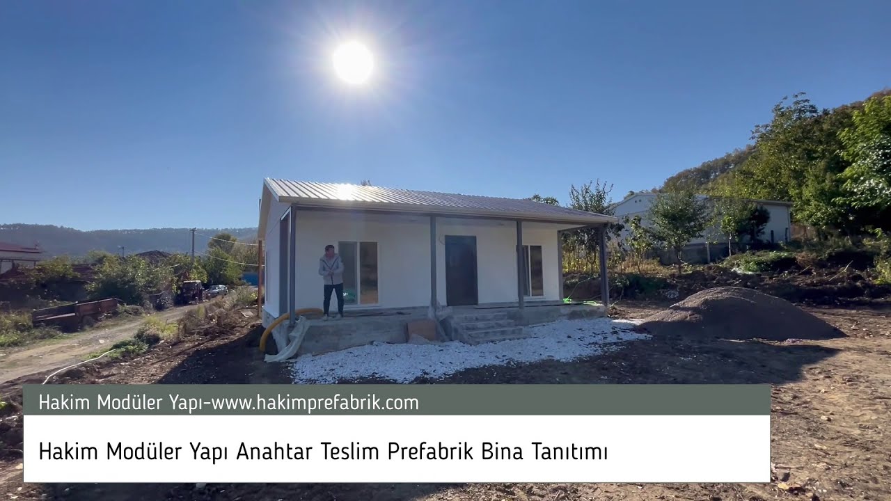 Hakim Prefabrik Anahtar Teslim Prefabrik EvTanıtımı