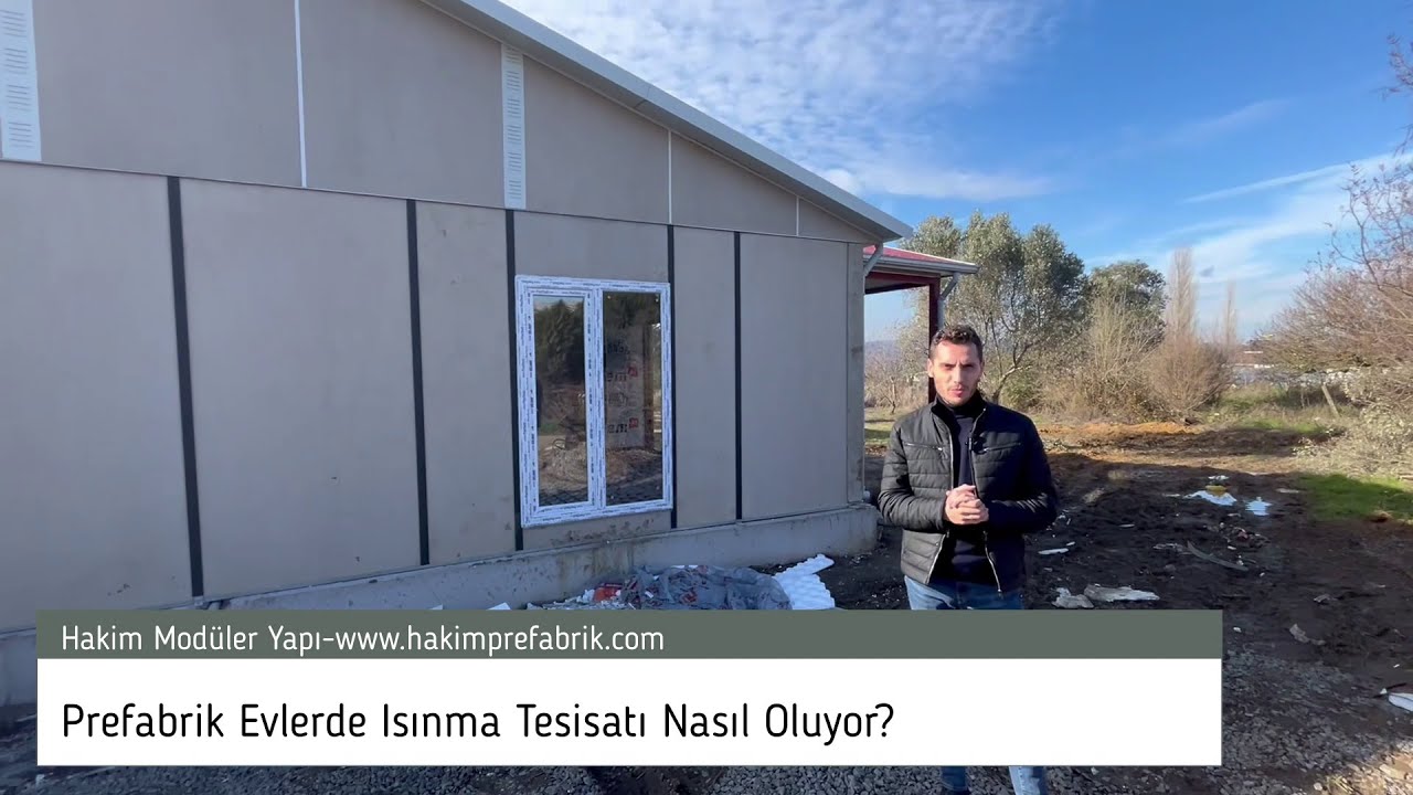 Prefabrik Evlerde Isınma Tesisatı Nasıl Olur? Prefabrik Ev Isıtma Sistemleri